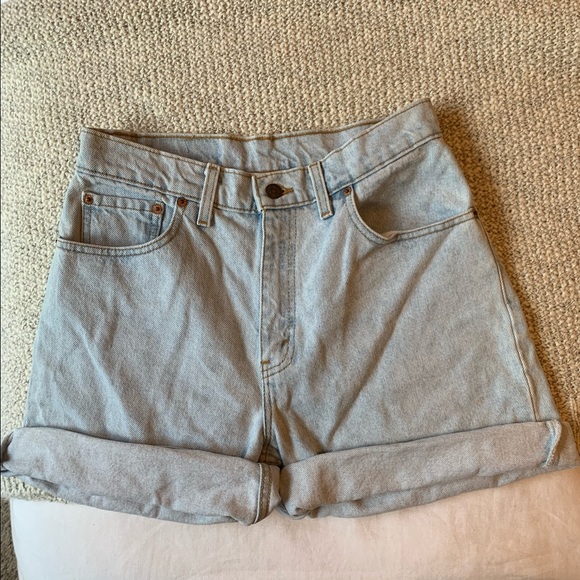 Levi's Pants - High waisted Levi Denim Shorts